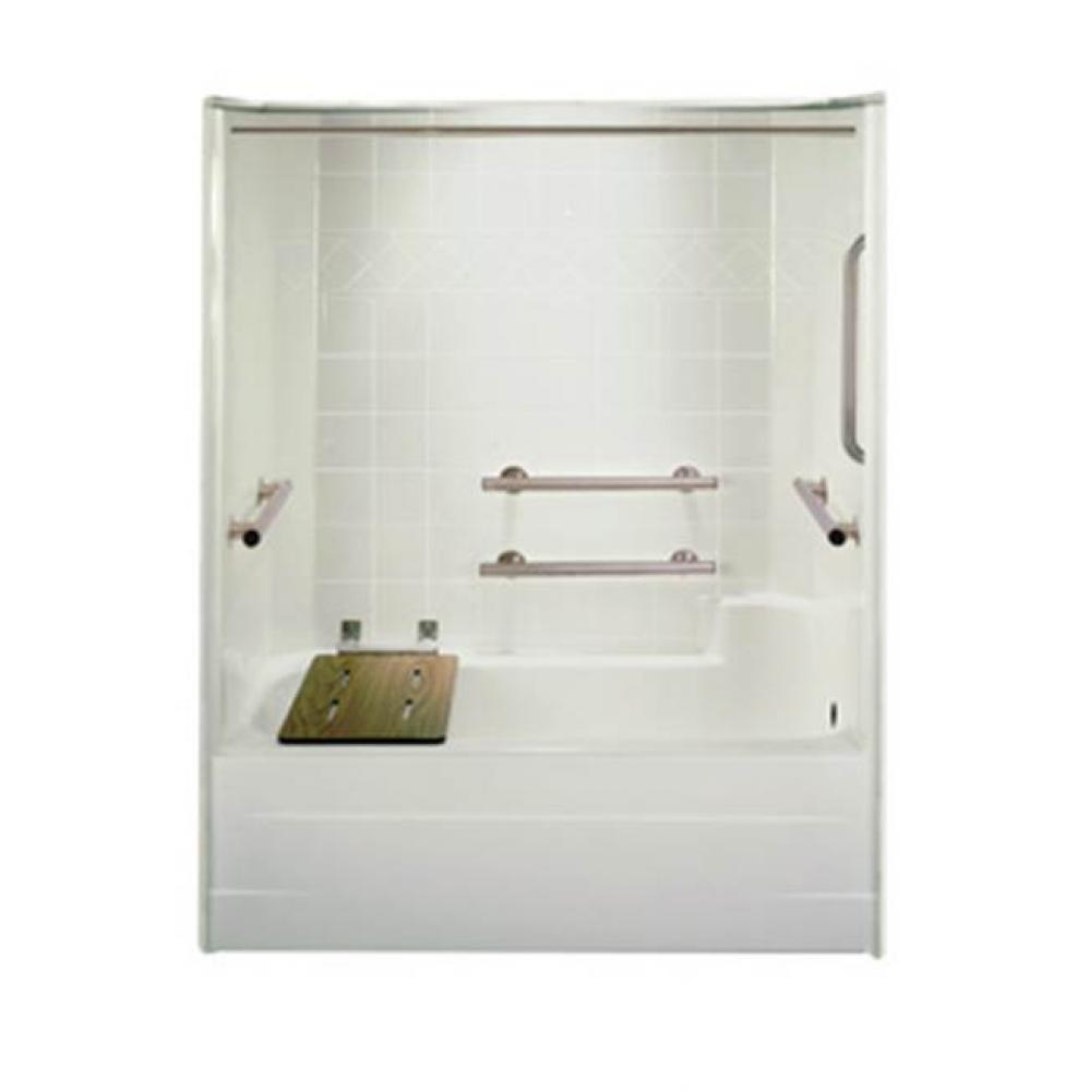 AS000337-X4HBSR-BON Plumbing Tub Enclosures