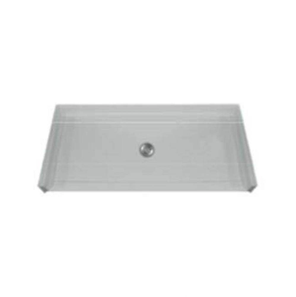 AcrylX™ barrier-free shower pan with Easy Base shower base. ADA compliant. (MPB 6232 BF .75 C)