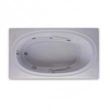 Aquarius Bathware AS000605-E-000-WHT - Tahitian 6 7242 Bathtub