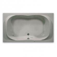 Aquarius Bathware AS000606-FC-AB-WHT - Rio 7242 Bathtub