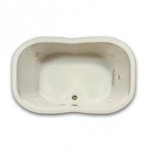 Aquarius Bathware AS000623-FC-WP-BIS - Daytona 6642 Bathtub