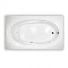 Aquarius Bathware AS000240-R-AIR-WHT - RN TAHI 6 Bathtub
