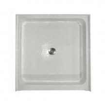 Aquarius Bathware AS000110-C-000-BIS - 42'' Thermal Cast Acrylic shower pan with 6'' threshold. (AB 4242)