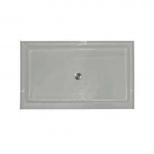 Aquarius Bathware AS000112-C-000-BIS - 60'' Thermal Cast Acrylic shower pan with 6'' threshold. (AB 6032 C)