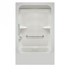 Aquarius Bathware AS000344-XBASEL-WHT - AS000344-XBASEL-WHT Plumbing Tub Enclosures