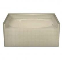 Aquarius Bathware AS000206-R-WP-SKLTB - G4260TOTile Bathtub