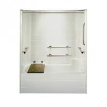Aquarius Bathware AS000337-X4HBSR-BON - AS000337-X4HBSR-BON Plumbing Tub Enclosures