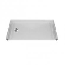 Aquarius Bathware AS000161-L-000-BON - 5'' AcrylX™ barrier-free shower base with Easy Base. (MPB 6030 BF 1.0 L/R)