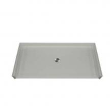 Aquarius Bathware AS000712-C-000-BIS - 5'' AcrylX™ barrier-free shower base with Easy Base. (MPB 6036 BF .875 C)