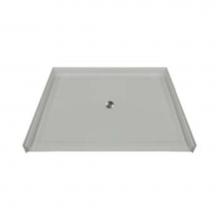 Aquarius Bathware AS000169-C-000-BIS - 5'' AcrylX™ barrier-free shower base with Easy Base. (MPB 6048 BF 1.125)