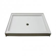 Aquarius Bathware AS000136-C-000-BIS - AcrylX? Shower Pan Center Drain (G4836SH PAN)