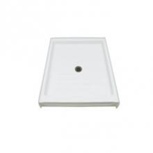Aquarius Bathware AS000124-C-000-BON - AcrylX? shower pan center drain (G3648SH PAN)