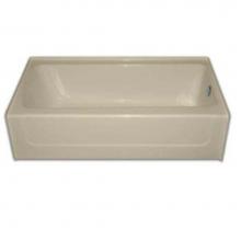 Aquarius Bathware AS000209-L-WP-WHT - G6030TOCS Bathtub