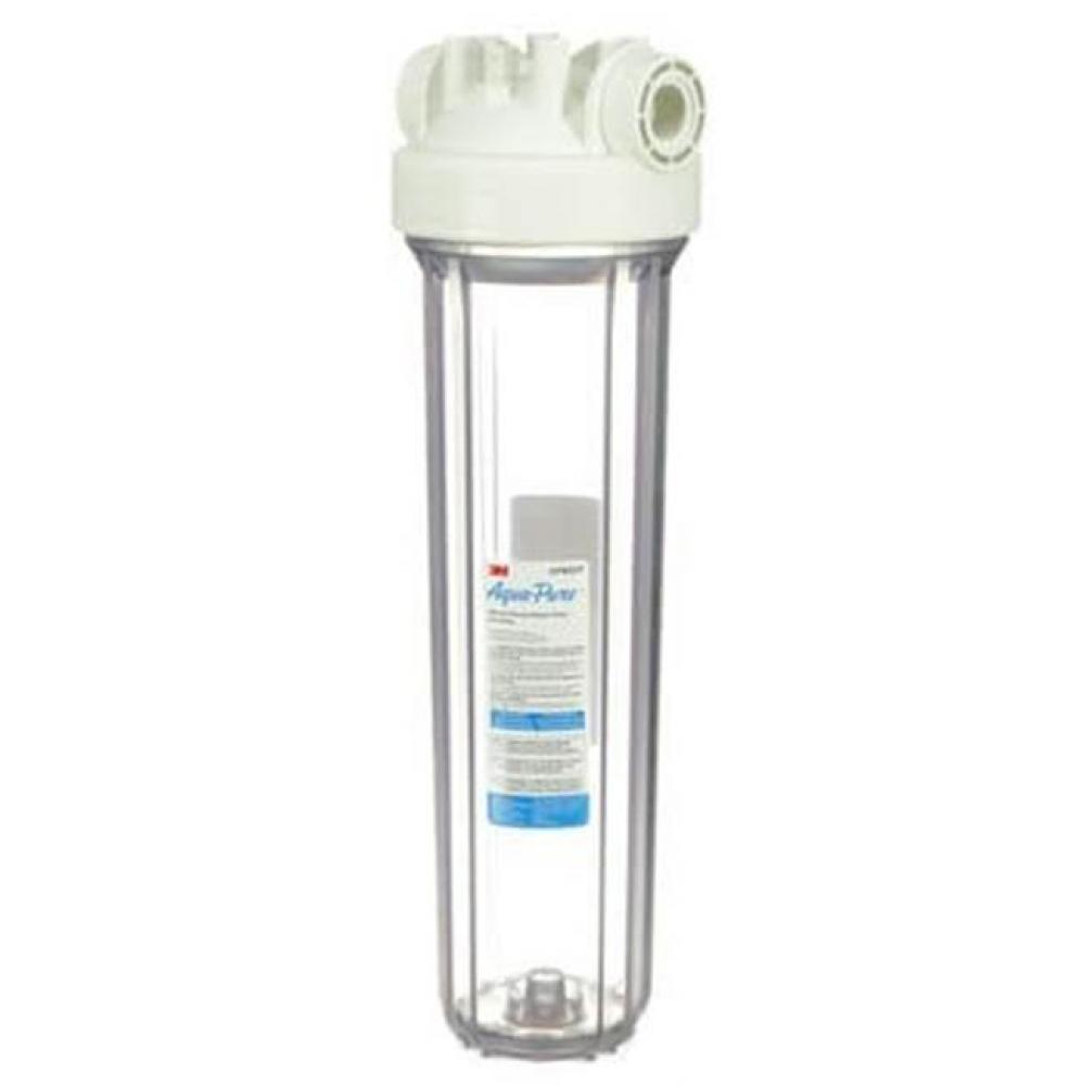 AP800 Series Whole House Filter Housing AP802T, 5639204, Large Diameter, Transparent Sump, 20 in