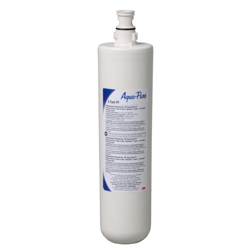 Under Sink Water Filter Cartridge AP Easy C-Cyst-FF, 5610428, Full Flow, 0.5 um