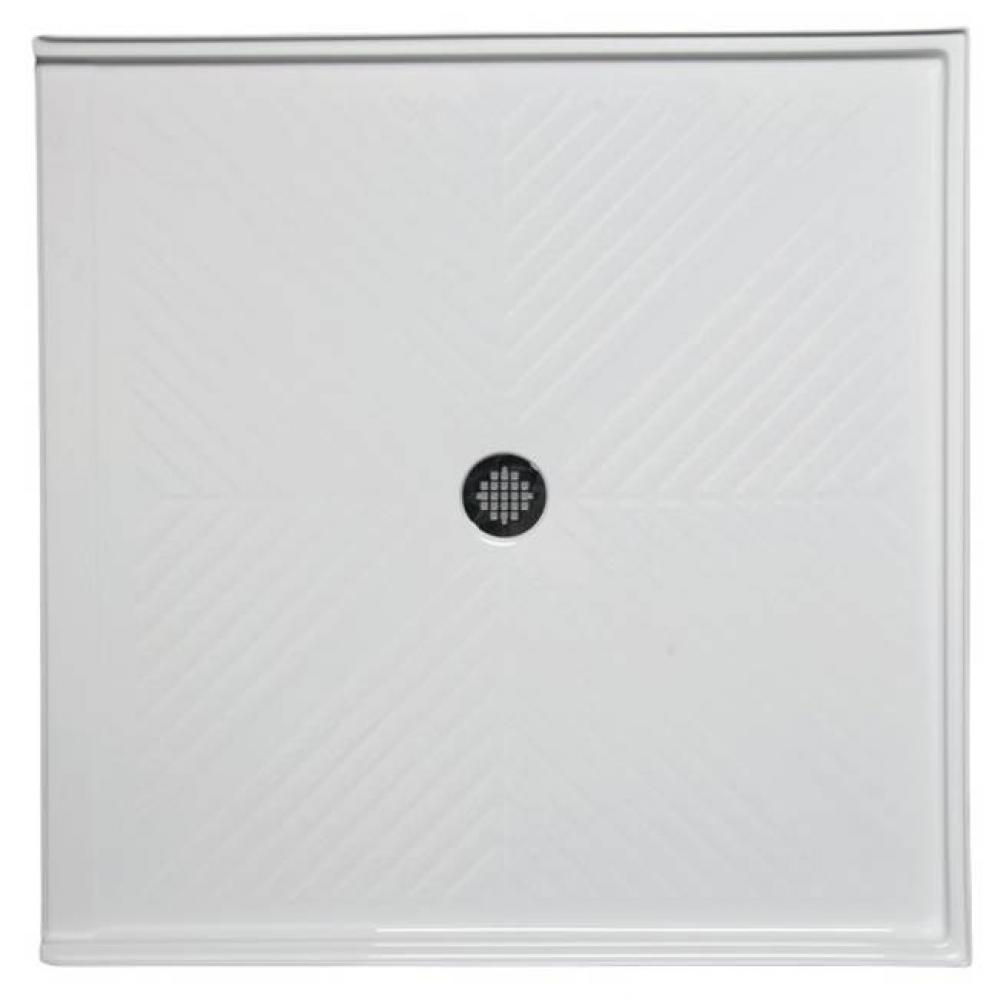 60'' x 36'' Barrier Free Shower Base - Biscuit