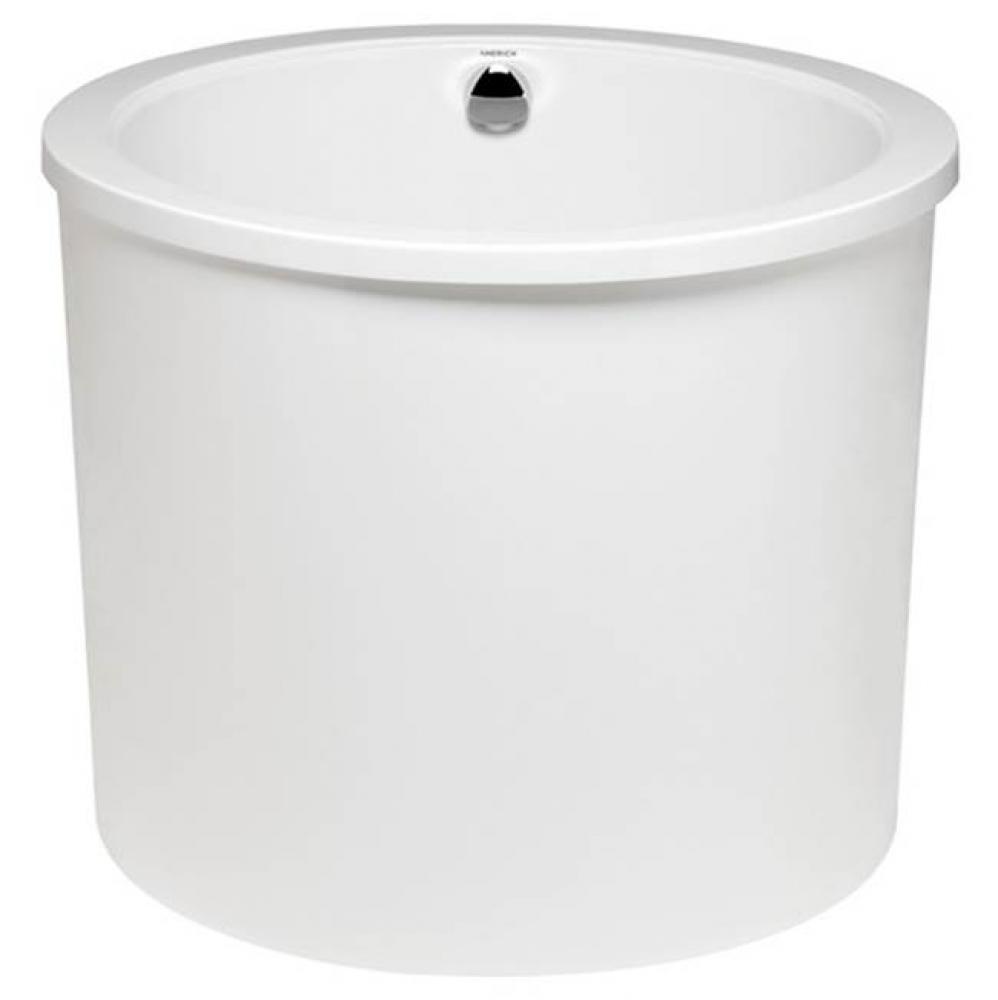 Jacob -  Tub Only / Airbath 2 with integral drain  -  Bone