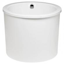 Americh JC4242TA2-BO - Jacob -  Tub Only / Airbath 2 with integral drain  -  Bone