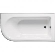 Americh BO6032LRA2-WH - Bow 6032 Right Hand - Luxury Series / Airbath 2 Combo - White