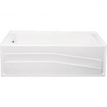 Americh MC6032LLA2-BI - Malcolm 6032 Left Hand - Luxury Series / Airbath 2 Combo - Biscuit
