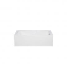 Americh MT6032ADAPLA2-BI - Matty 6032 ADA Left Hand - Platinum Series / Airbath 2 Combo - Biscuit