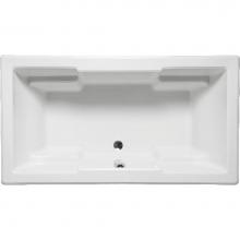 Americh QU6636PA3-BI - Quantum 6636 - Platinum Series / Airbath 3 Combo  -  Biscuit