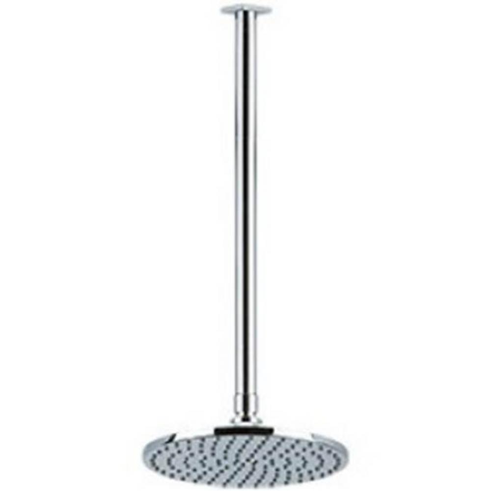 8'' Shower Rainhead Ceiling Mount, 14'' Arm, R+S Chrome