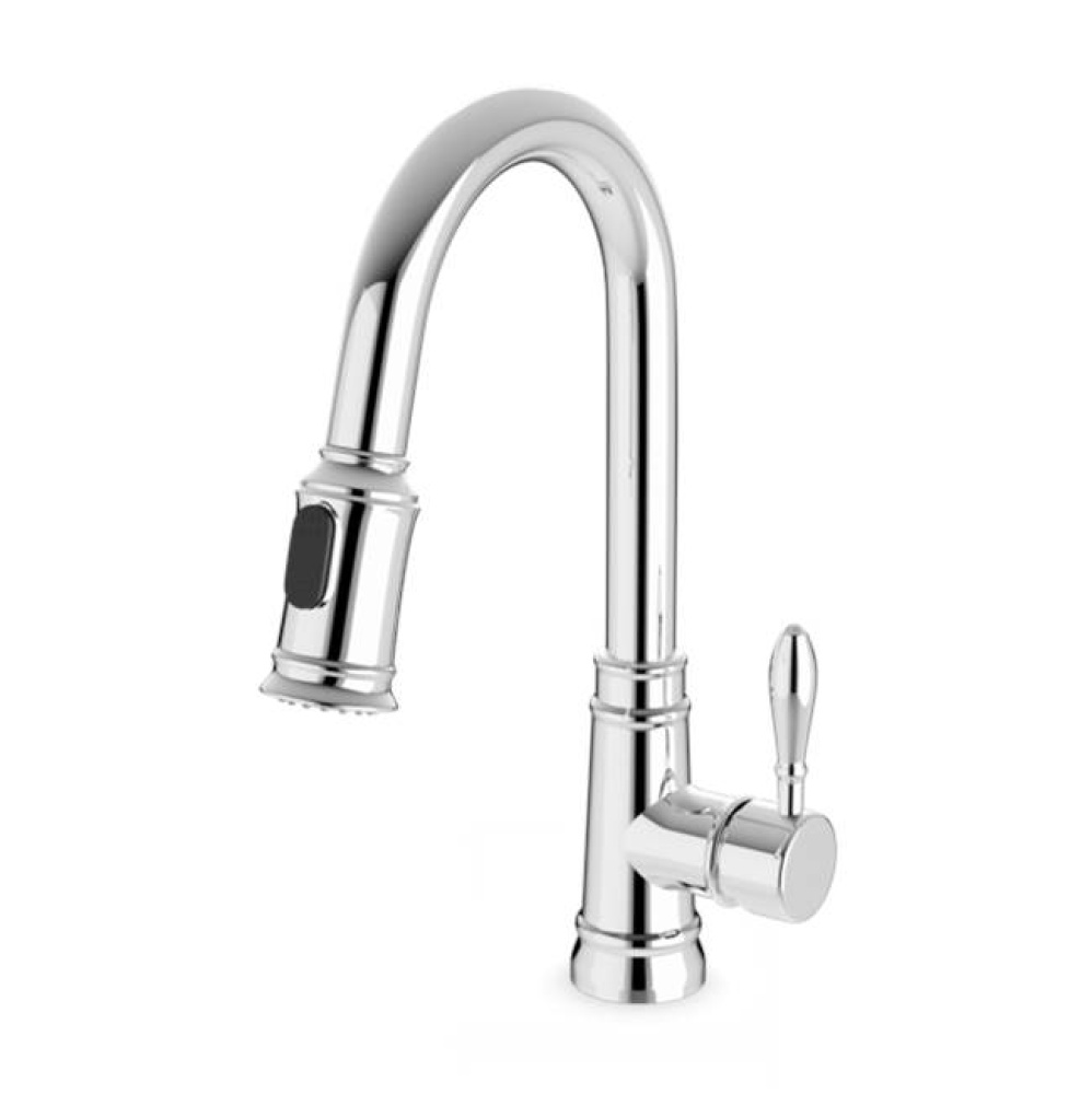 Trova Classic Kitchen Faucet with Pulldown Spray Chrome