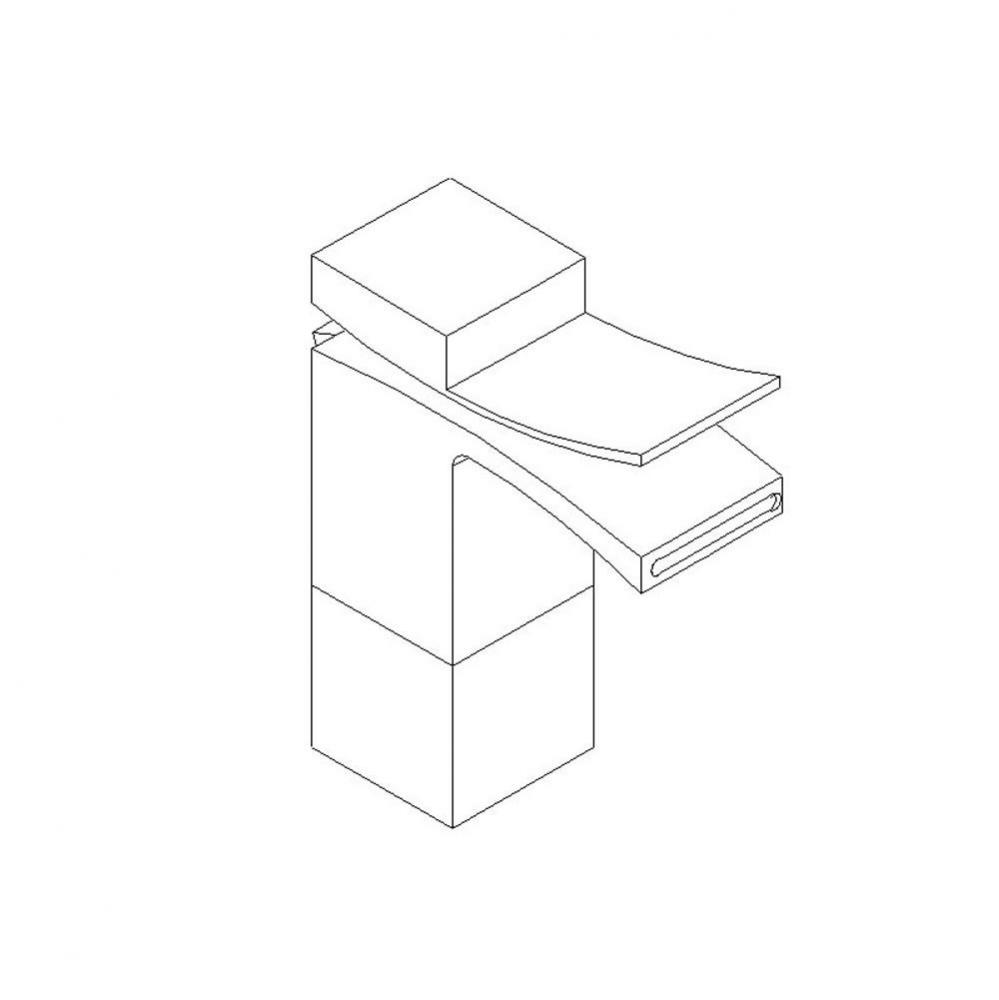 Quarto Medium Vessel Lav Faucet Front Flow