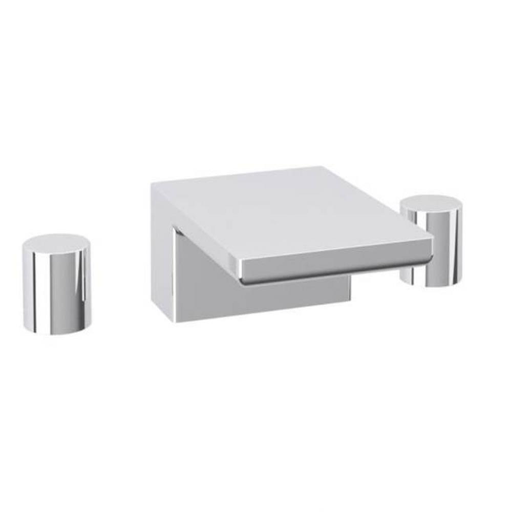 Otella 3-Hole Deck Mount Tub Filler R+S Chrome