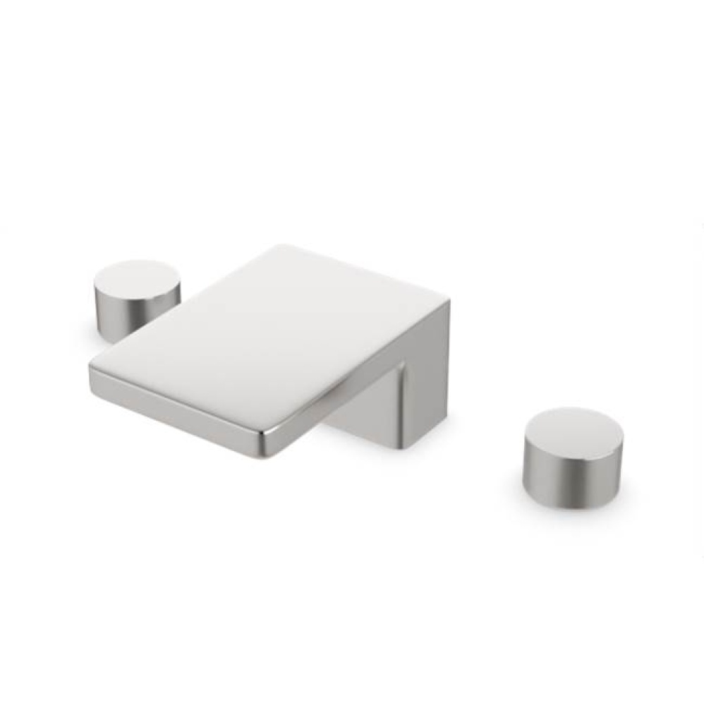 Otella 3-Hole Deck Mount Tub Filler R+S Brushed Nickel