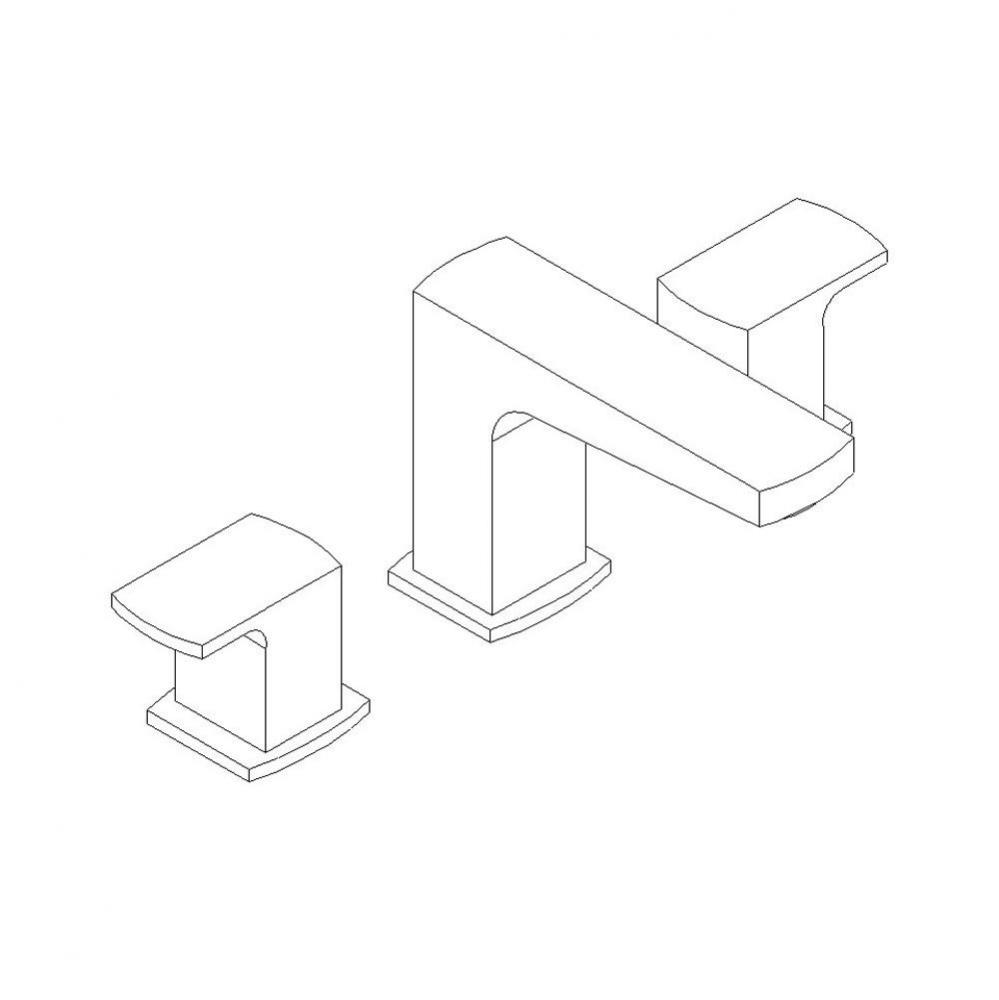 Safire 8''  Lav Faucet Chrome