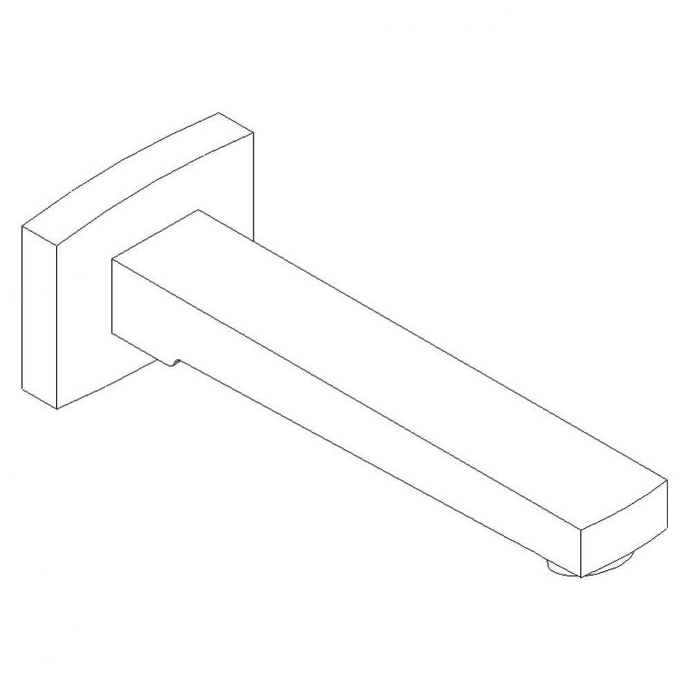 Safire In Wall Tub Spout Chrome