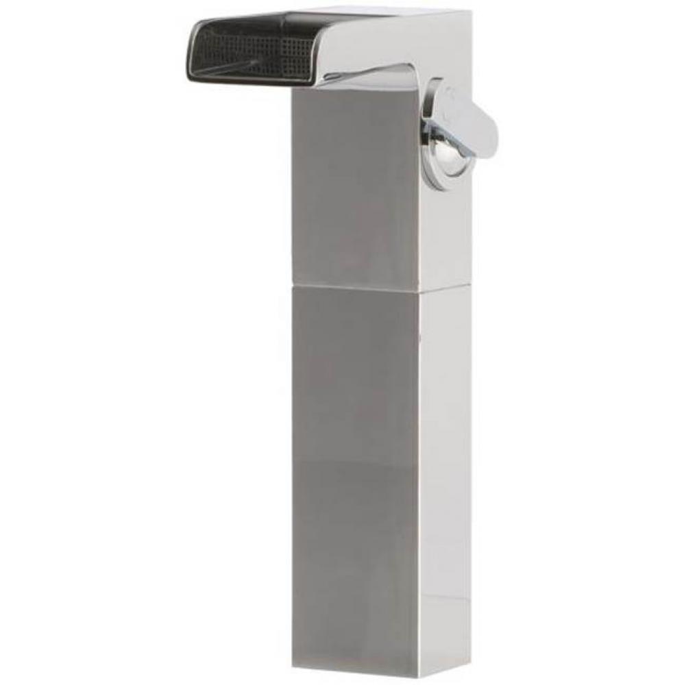 Kascade Vessel Lav Faucet High Brushed Nickel