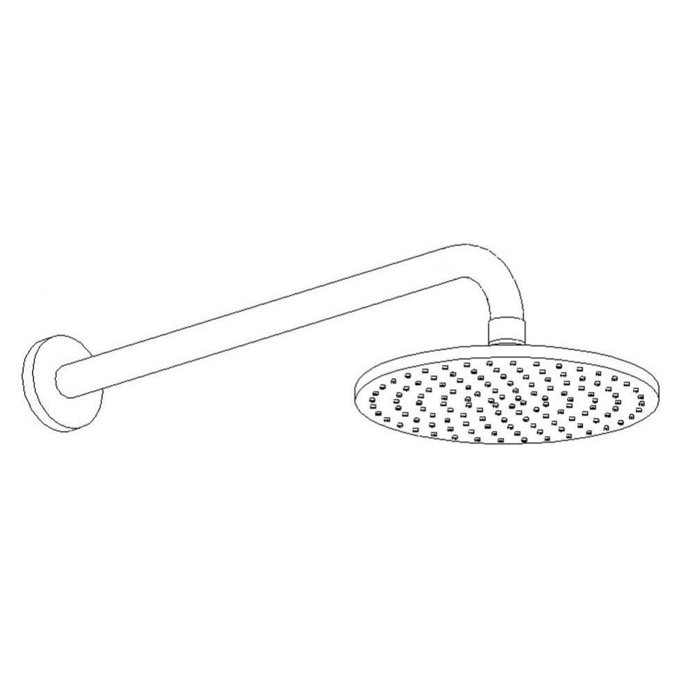 Opera 8'' Shower Rainhead Wall Mount, Chrome