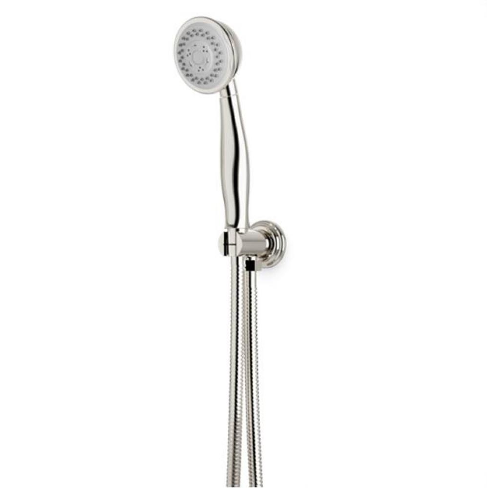 Classic Flexible Hose Shower Kit, Polished Nickel