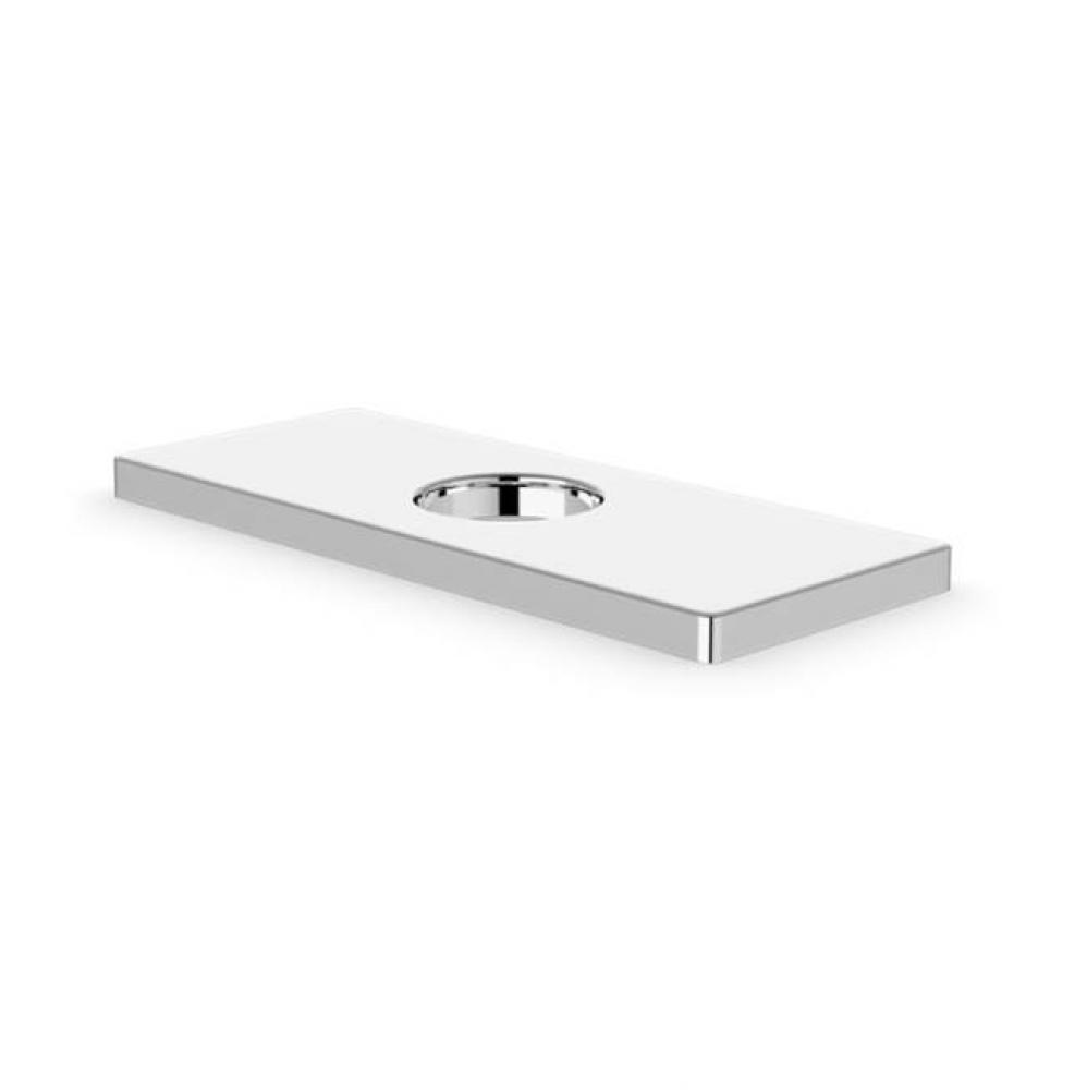 Trova Square 6'' Cover Plate Chrome