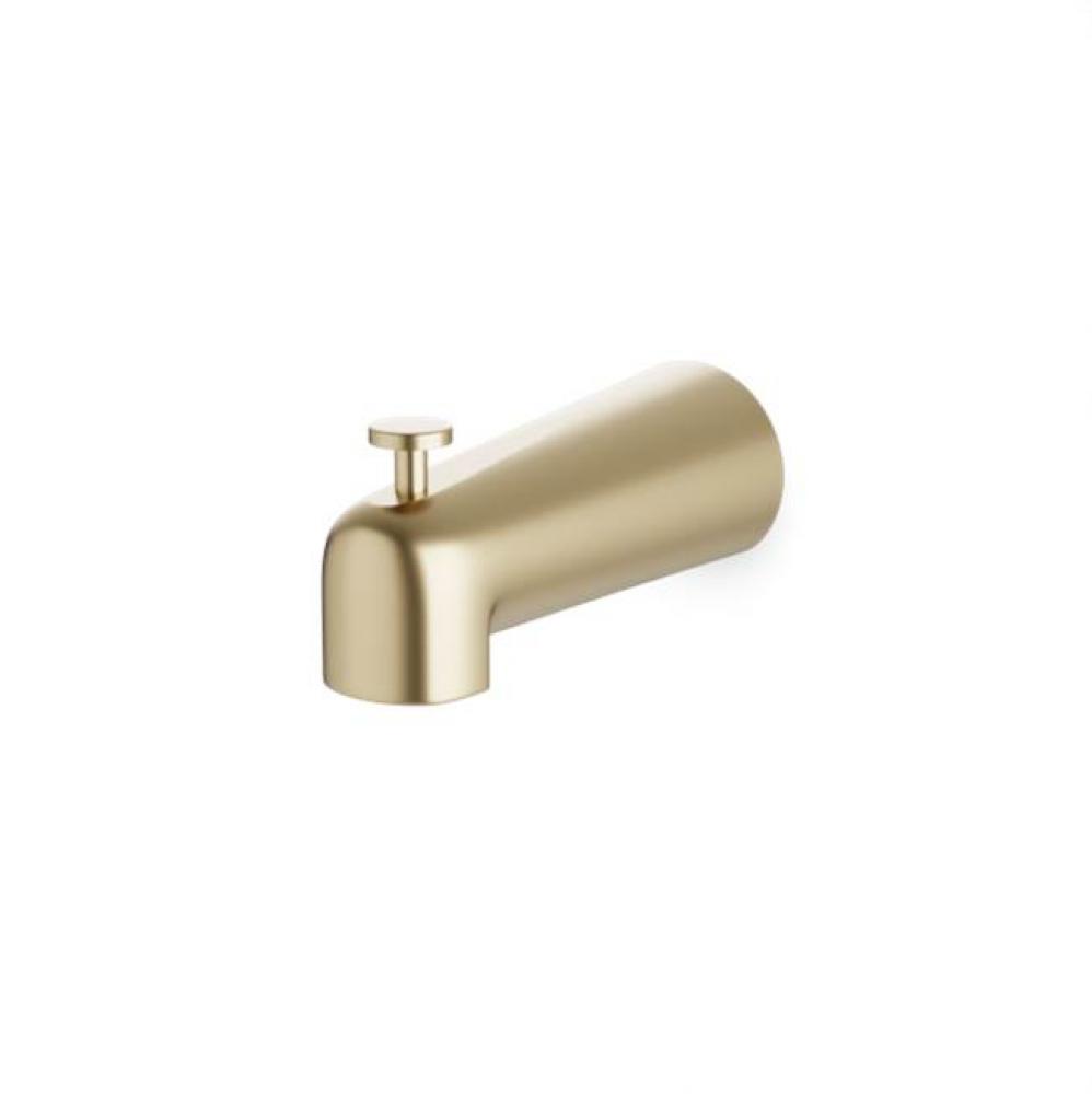 Trova Tub Spout with Diverter Satin Brass