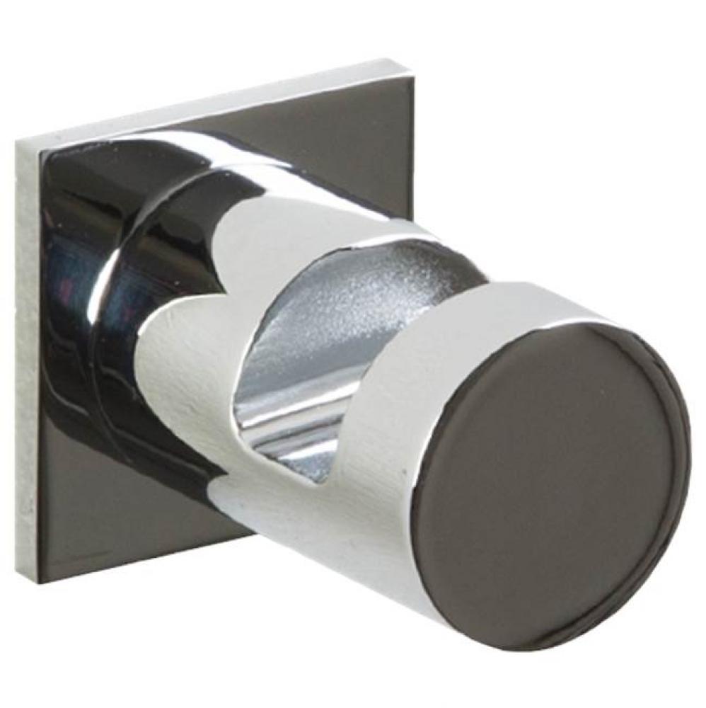 Loft Robe Hook RND + SQU Escutcheon Chrome