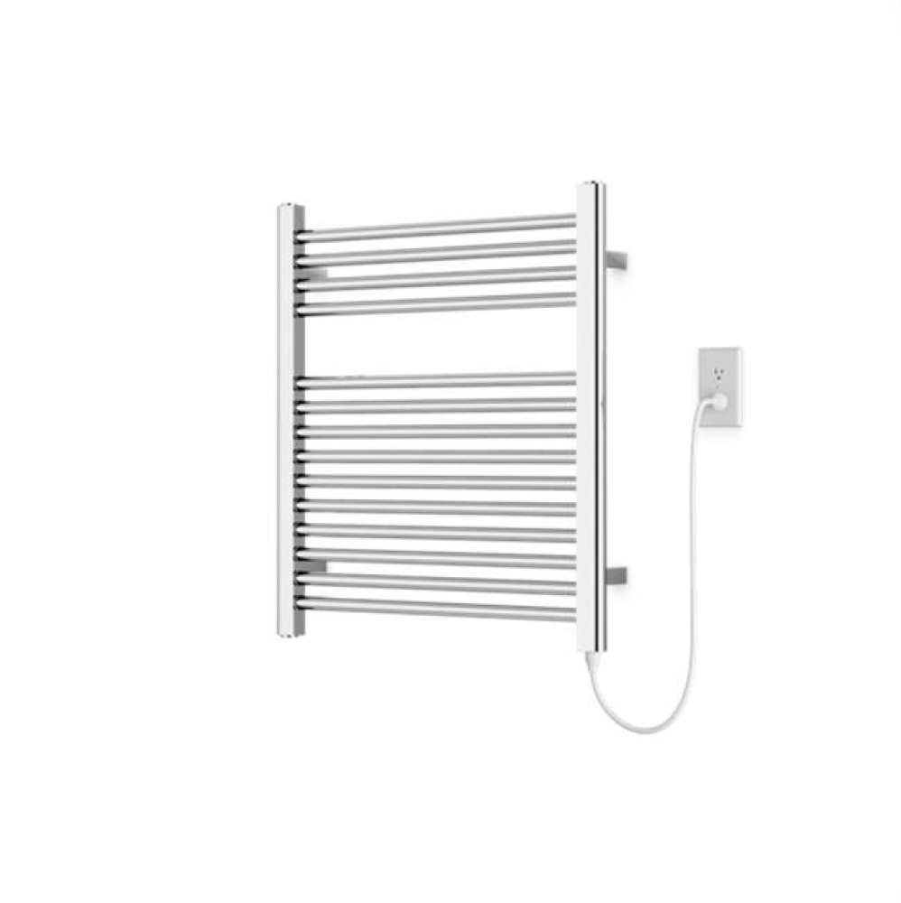 Denby Towel Warmer 27'' x 24'' Plug-In Chrome