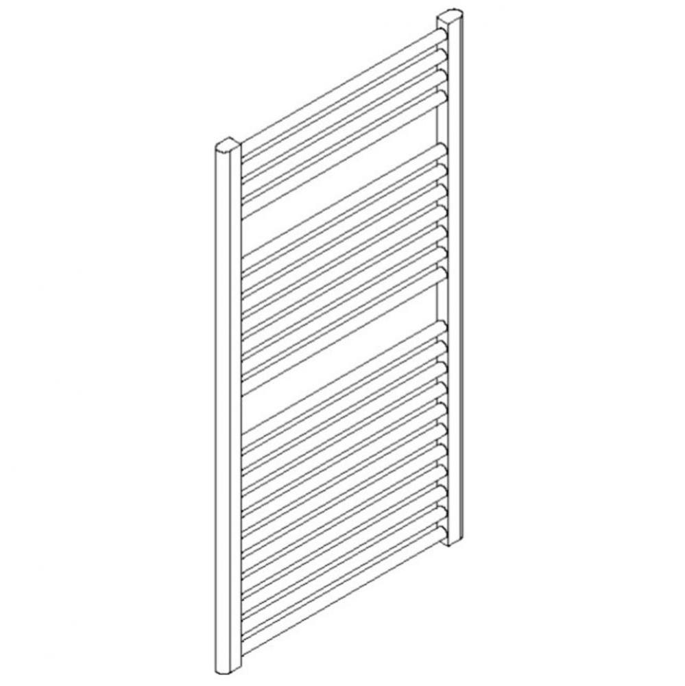 Denby Towel Warmer 44'' x 24'' Hardwired White
