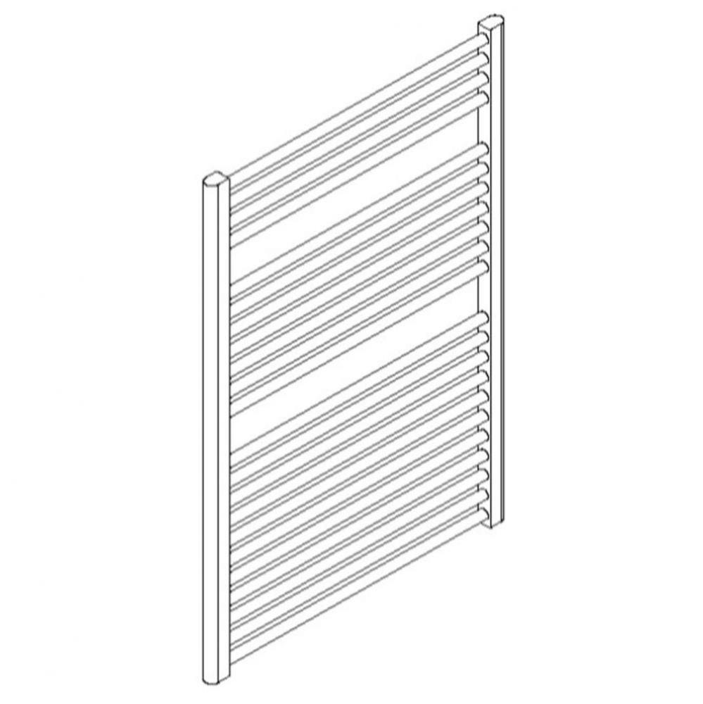 Denby Towel Warmer 44'' x 30'' Plug-In White