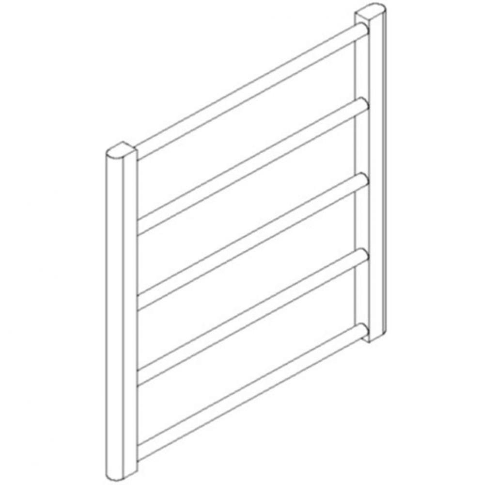 Ryton Towel Warmer 26'' x 24'' Hardwired Chrome