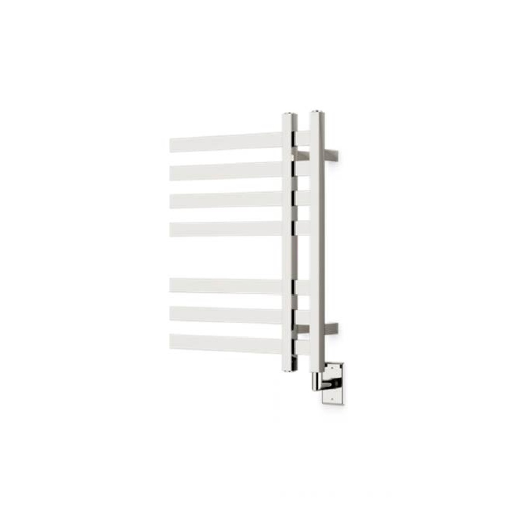 Lioni Square 27'' x 20'' Hardwired Towel Dryer with Hardwire Kit on Right Poli