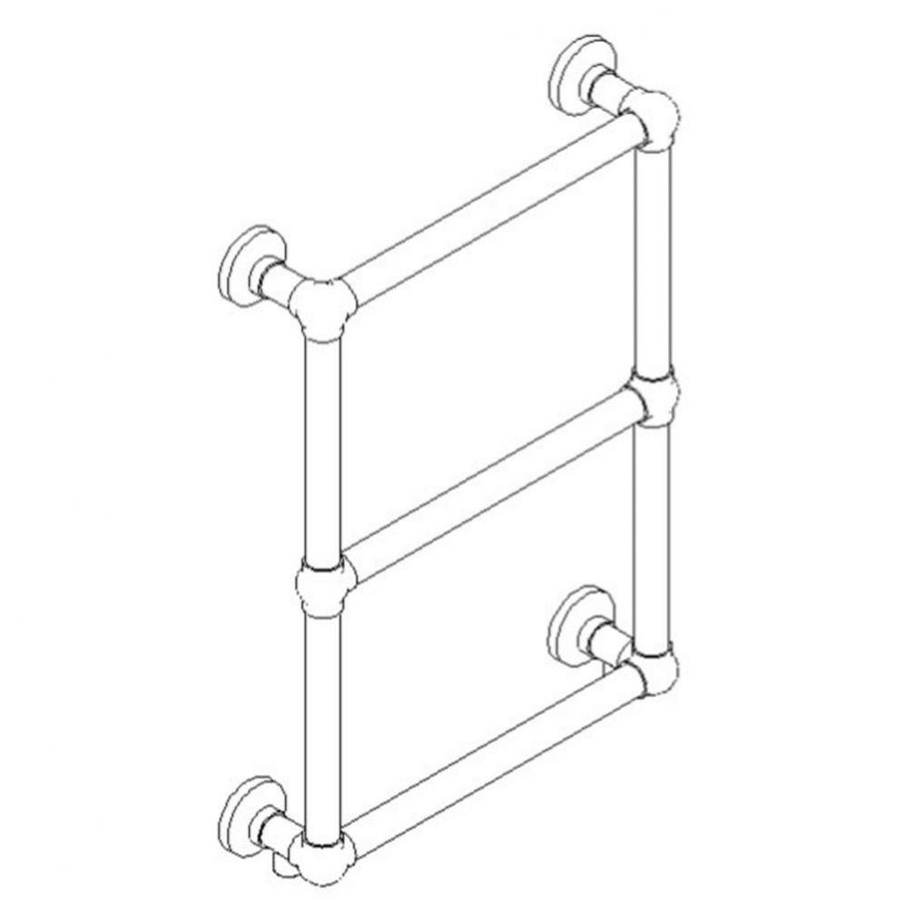 Stour Wall Mount Towel Warmer 27'' x 20'' Plug-In Chrome