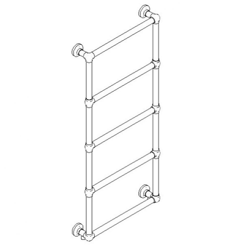 Stour Wall Mount Towel Warmer 48'' x 24'' Plug In Chrome