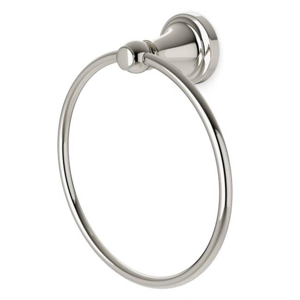 Trova Classic Towel Ring Polished Nickel