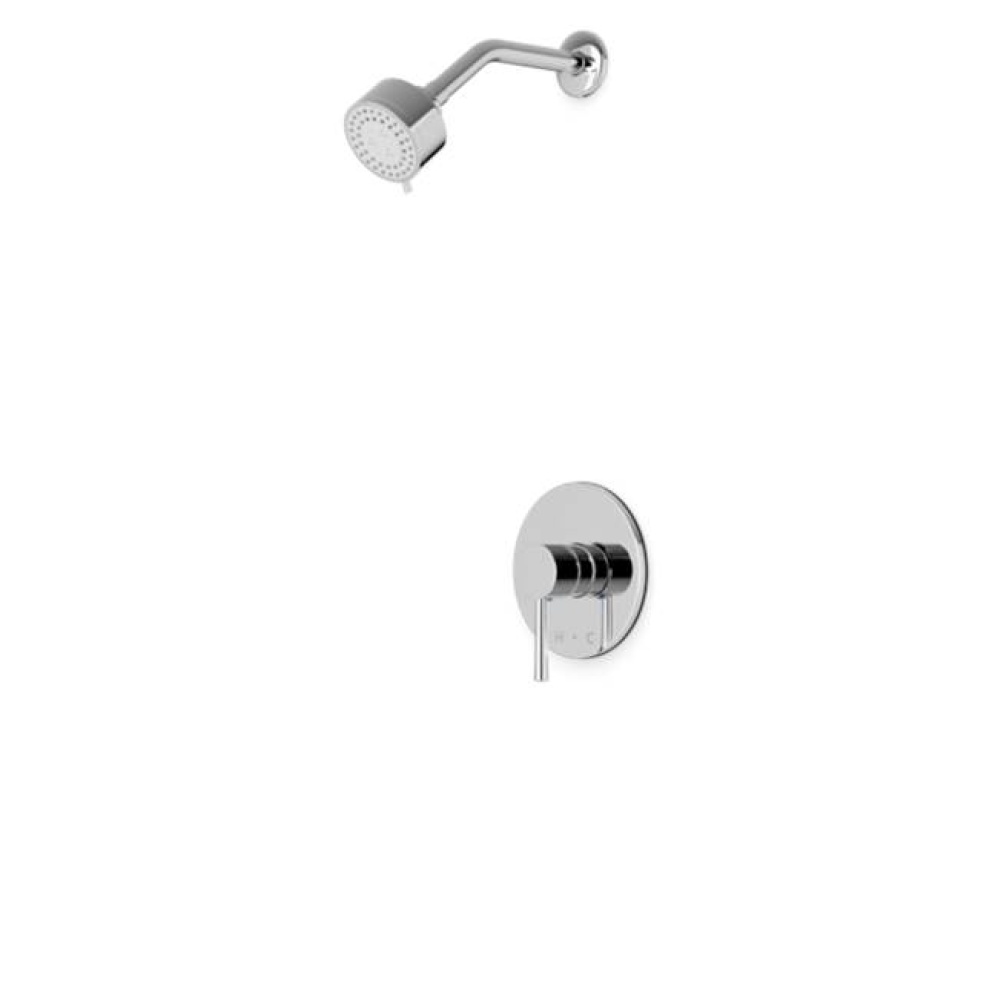 Trova Round Pressure Balance Shower Trim Kit Chrome