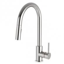 Artos F100137BN - Trova Modern Kitchen Faucet with Pulldown Spray Brushed Nickel