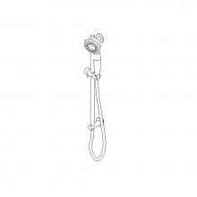 Artos F907-25CH - Four Function Flexible Hose Shower Kit with Slide Bar,